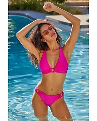 Monte Carlo Mira Rib Halter Bikini Top