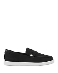 Lacoste Men's Cochet Slip On Suede Loafers