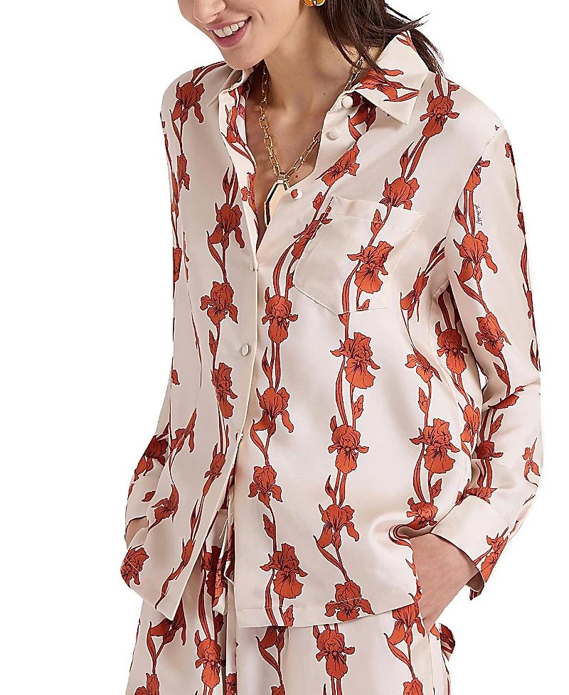 La Doublej Boy Shirt Riptide Midnight Blue