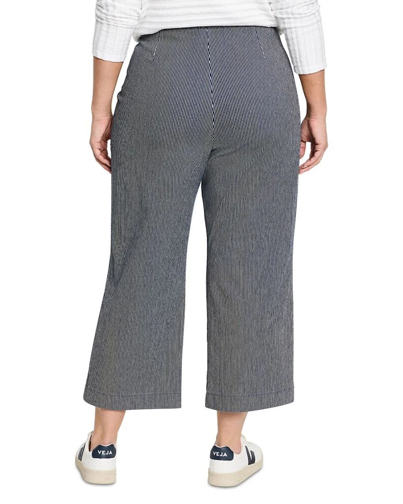 All Day Stripe Wide Leg Pants
