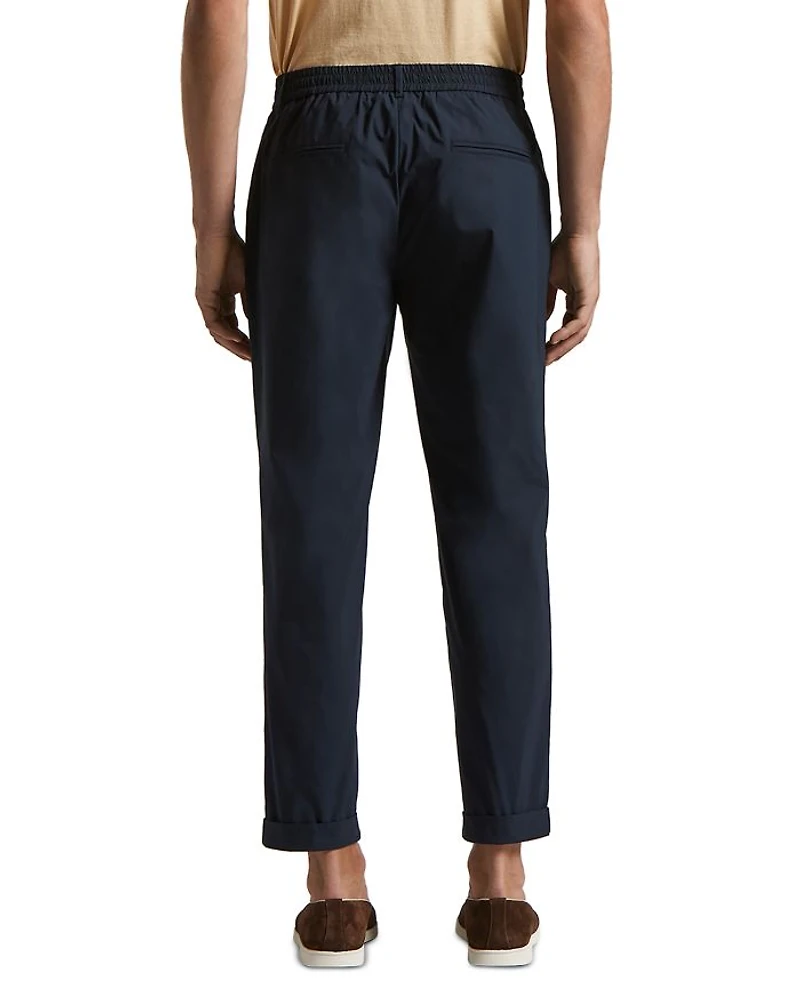 Relaxed Fit Cropped Joggers