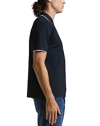 Short Sleeve Pique Polo Shirt