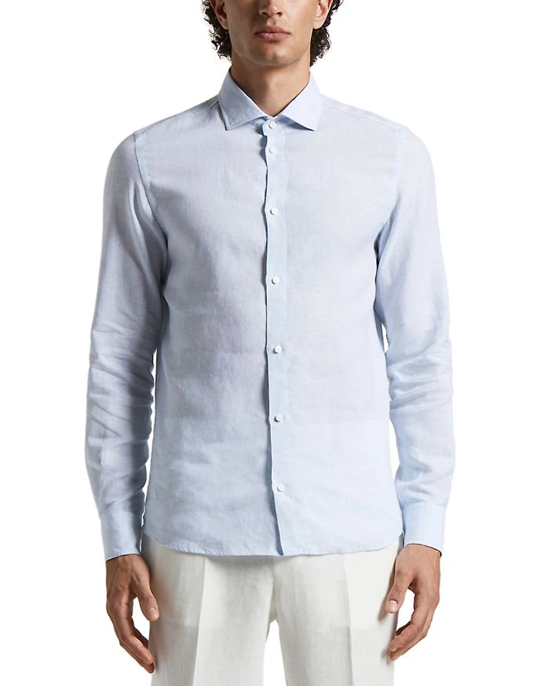 Long Sleeve Button Front Shirt