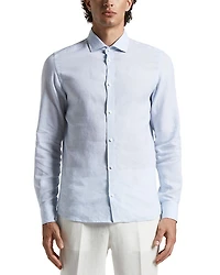 Long Sleeve Button Front Shirt