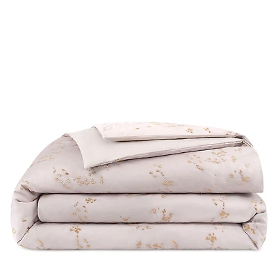 Donna Karan Dusk Embroidered Duvet Cover, Full/Queen