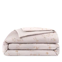 Donna Karan Dusk Embroidered Duvet Cover, Full/Queen