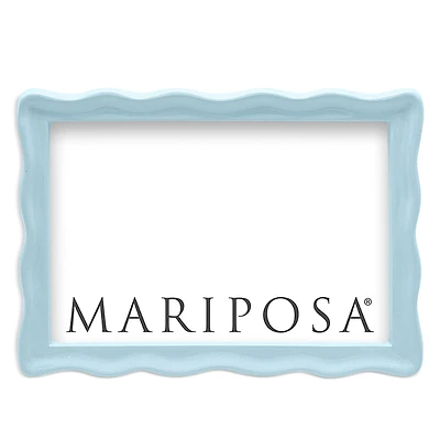 Mariposa Wavy Dusty Blue Frame