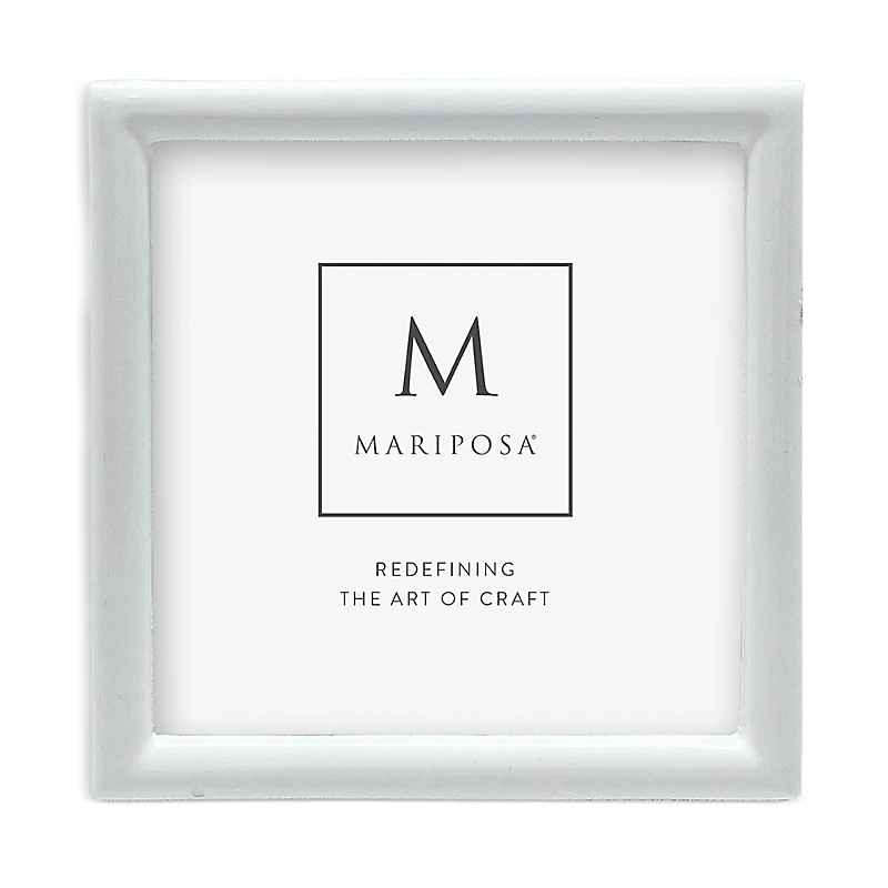 Mariposa Main Line White Frame, 4 x 4