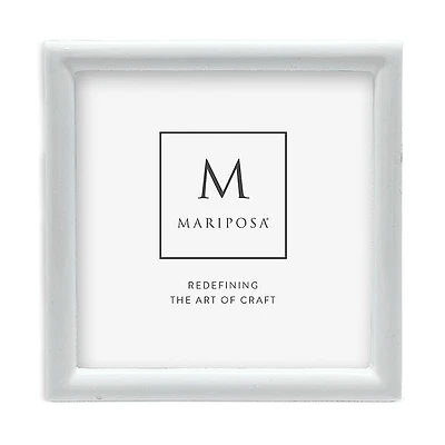 Mariposa Main Line White Frame, 4 x 4