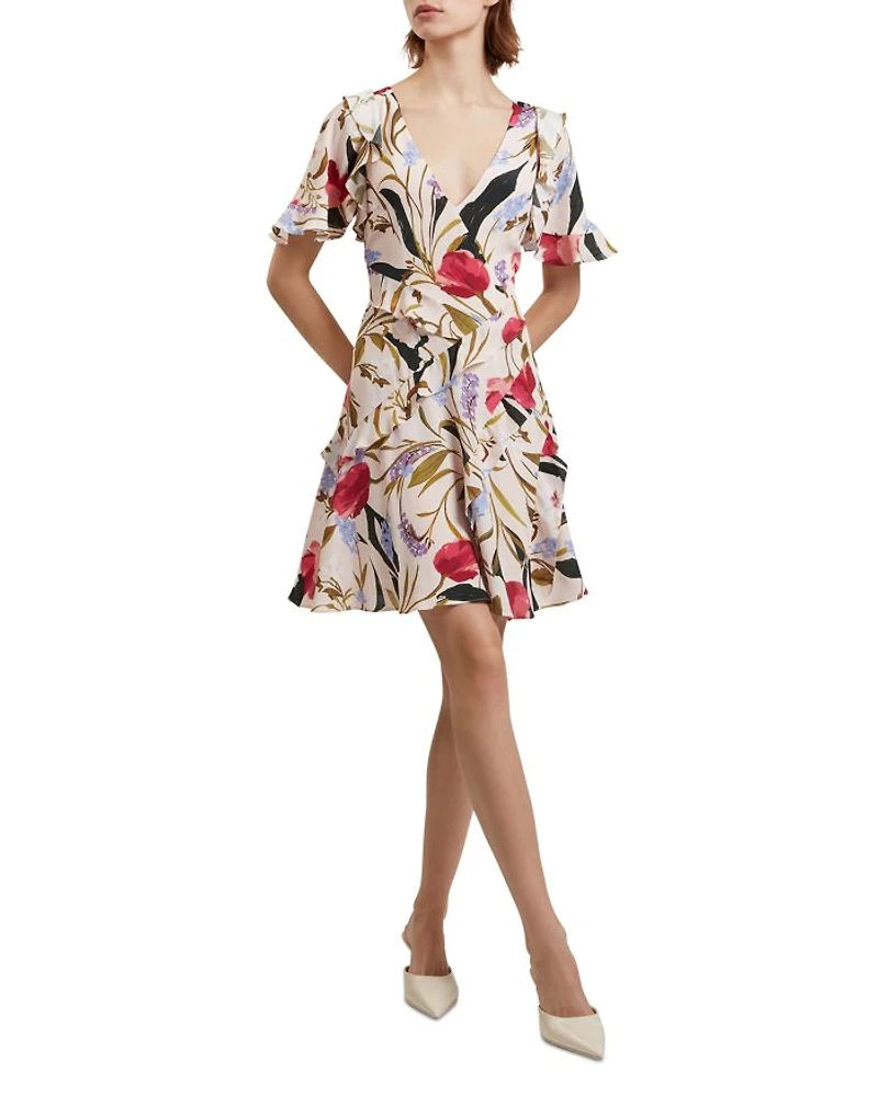 Issiia Frilled Mini Dress