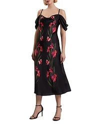 Ted Baker Lucern Satin Midi Dress