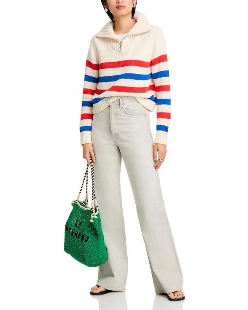 The Mateley Mock Neck Sweater