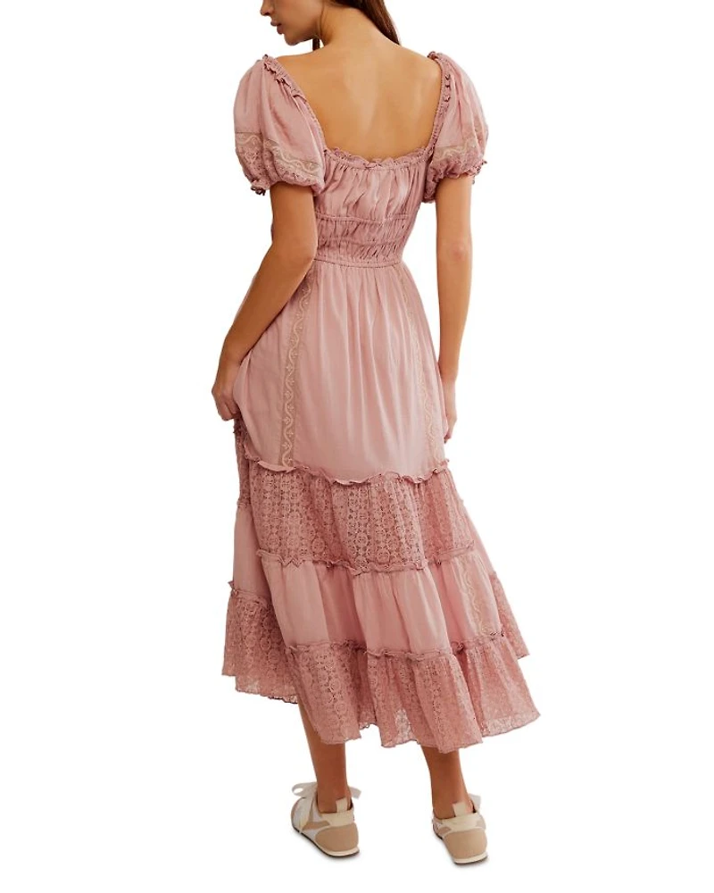 Falling Sun Midi Dress