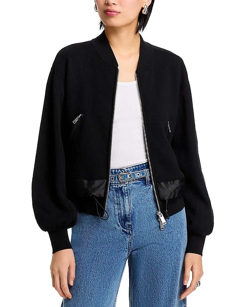 3.1 Phillip Lim Double Layer Bomber Jacket