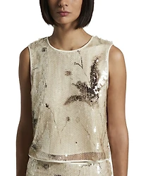 Sequin Sleeveless Camisole