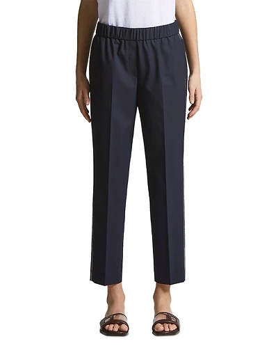 Peserico Elastic Waistband Pants