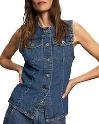 Maritime Denim Vest