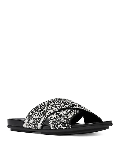 FitFlop Women's Gracie Woven Crisscross Sandals