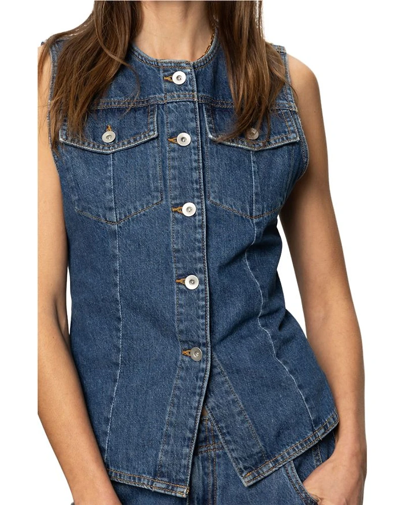 Maritime Denim Vest