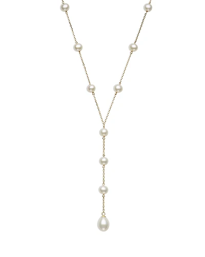 Bloomingdale's Fine Collection Cultured Freshwater Pearl Lariat Necklace