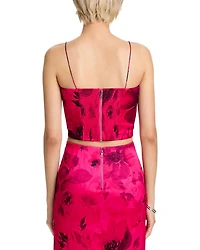 Valentina Draped Cropped Top - Exclusive