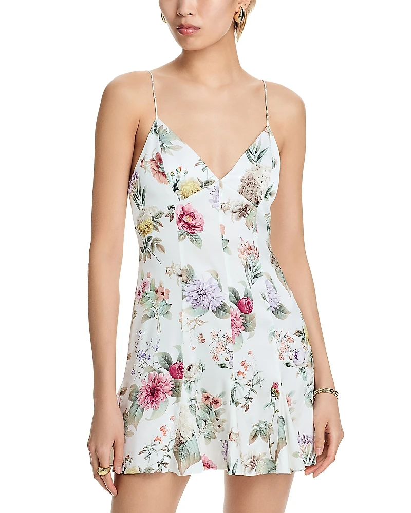 Alice and Olivia Julietta Slip Mini Dress