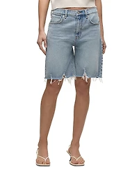 Hudson London Low Rise Long Shorts