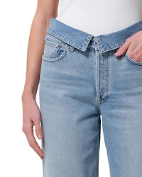 Echo Tapered Foldover Jeans Syllable