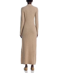 Showtime Cashmere Shirt Dress
