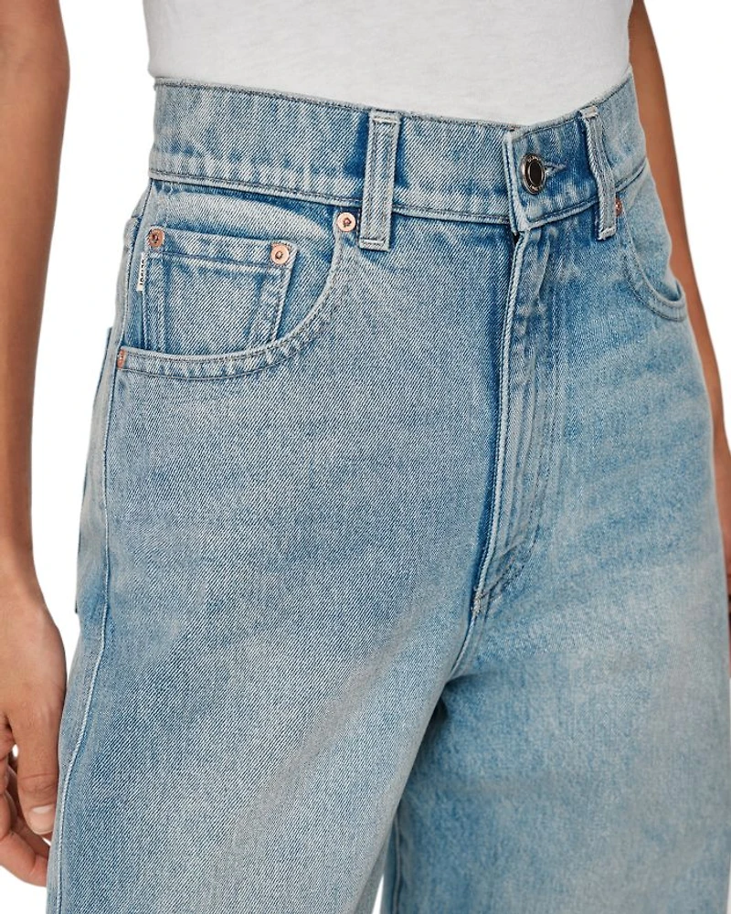 Taylor Relaxed Barrel Ultra High Rise Jeans Daydream