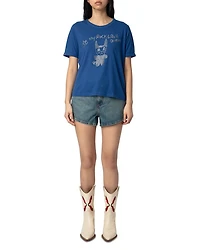 Woos Rock Devil Ringer Tee