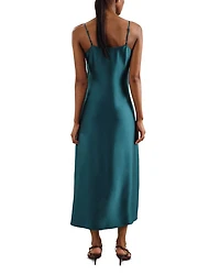 Petite Zoey Drape Slip Dress
