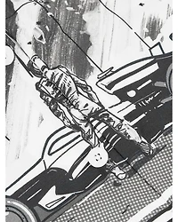 Comic Graphic Camp Shirt