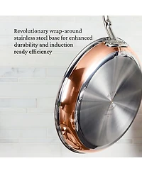 CopperBond® 12.5" Induction Copper Skillet