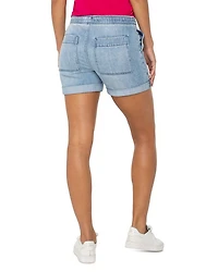 Rascal High Rise Utility Jean Shorts Boylston