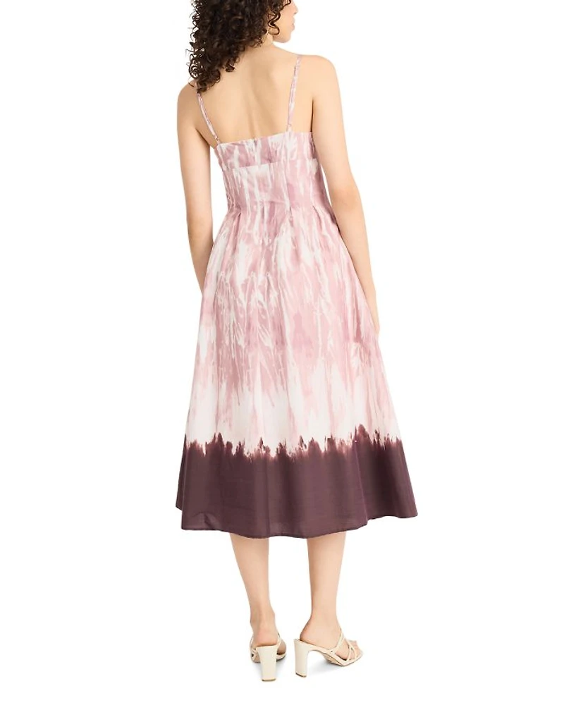 Printed A-Line Dress