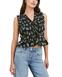 Rails Martine Crinkled Cropped Top