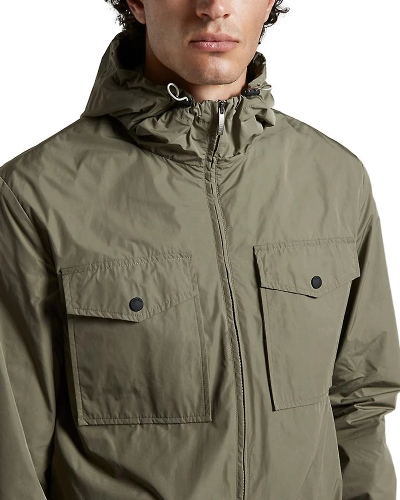 Hooded Double Slider Jacket