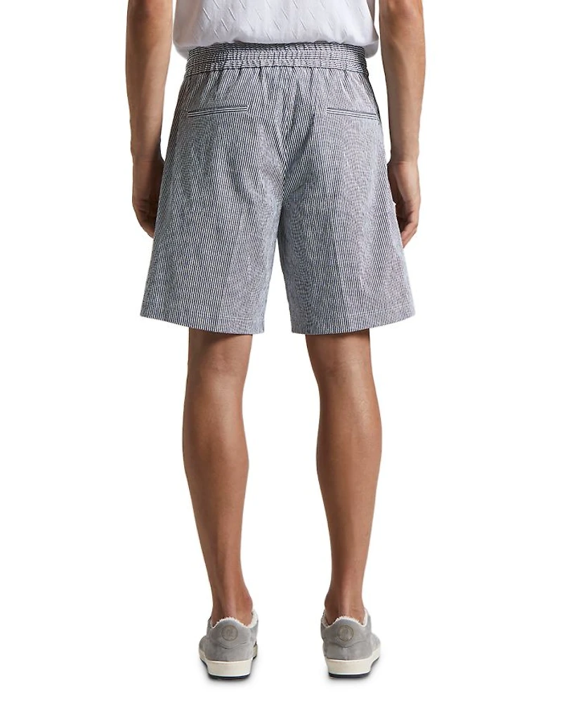Elastic Drawstring 8.66" Shorts