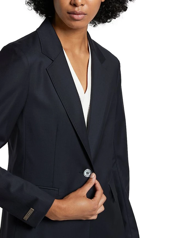 Fleece Wool Blazer