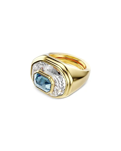 Chroma Octagon Cut Crystal Cocktail Ring