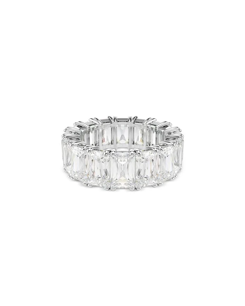 Matrix Crystal Eternity Band Ring