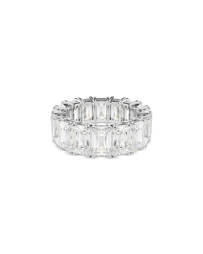 Matrix Crystal Eternity Band Ring
