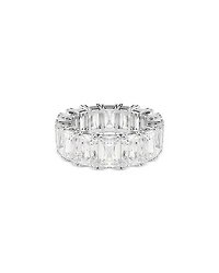 Swarovski Matrix Crystal Eternity Band Ring