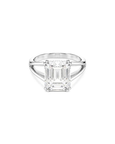 Swarovski Stilla Octagon Crystal Split Band Ring