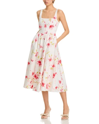Desi Corset Midi Dress