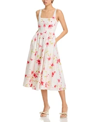 Desi Corset Midi Dress