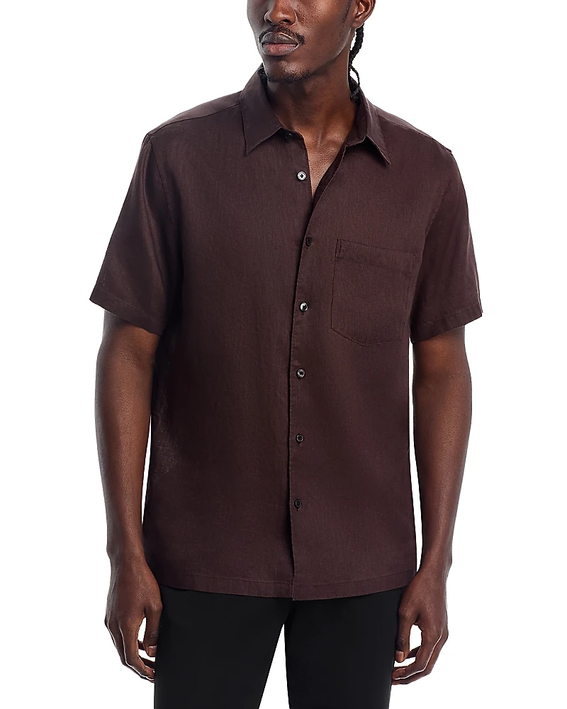 Theory Irving Short-Sleeve Shirt