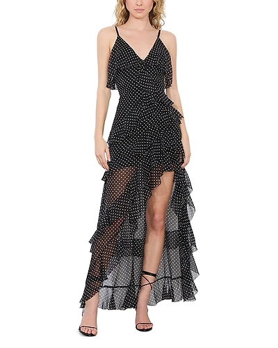 Alice and Olivia Laverne Lace Up Back Dress