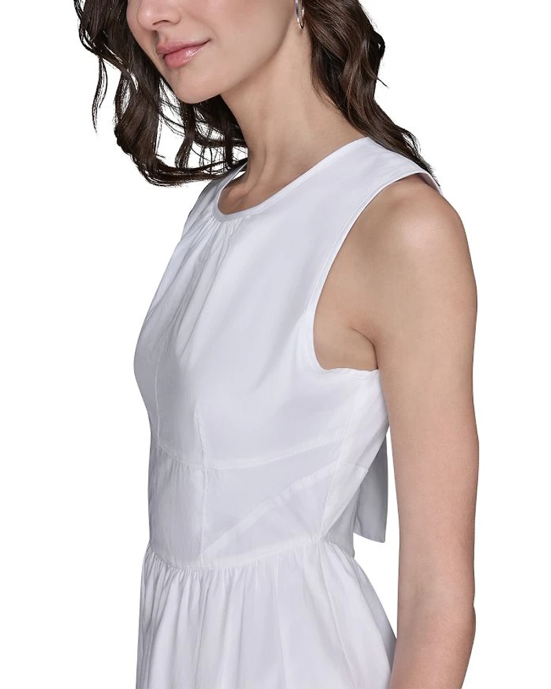 Bow Back Midi Dress